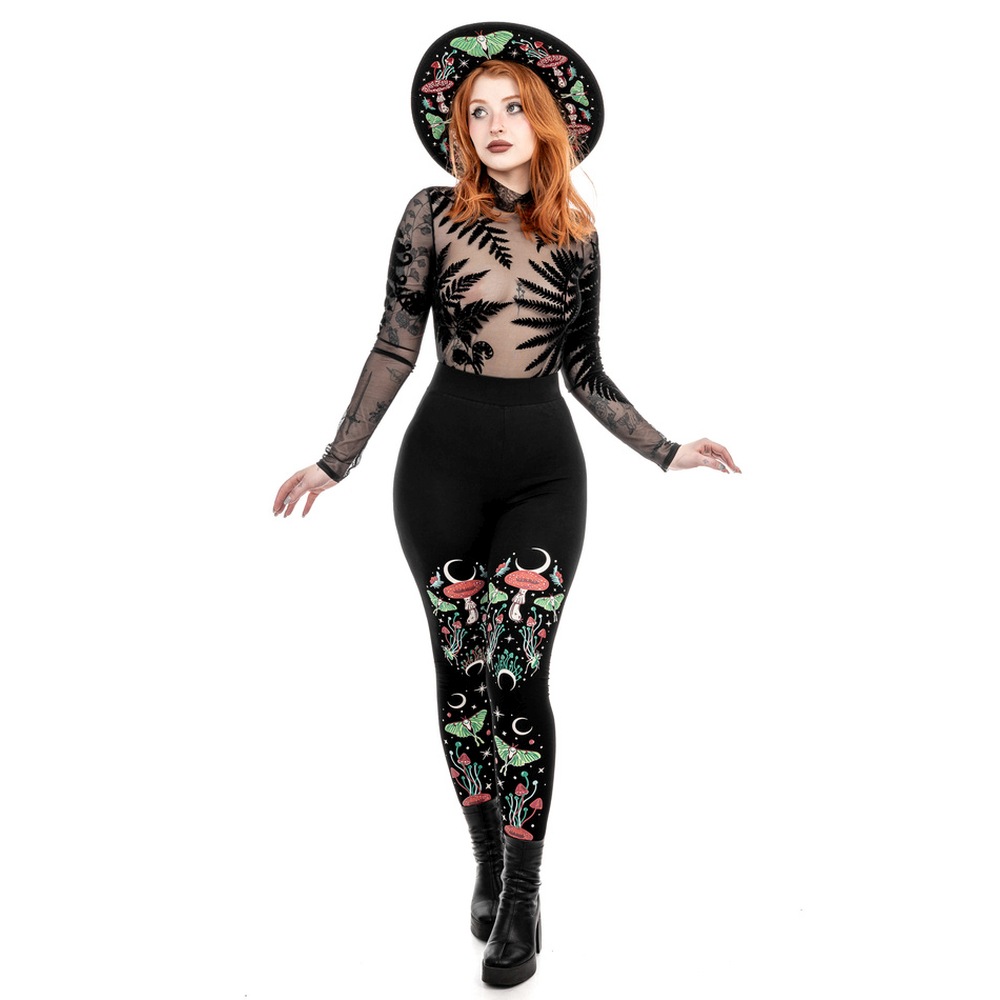Restyle - Autumnal Equinox Leggings - Noir